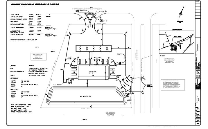 Pictures of Land property located at 3785 W International Speedway Blvd, Daytona Beach, FL 32124 for sales - image #1