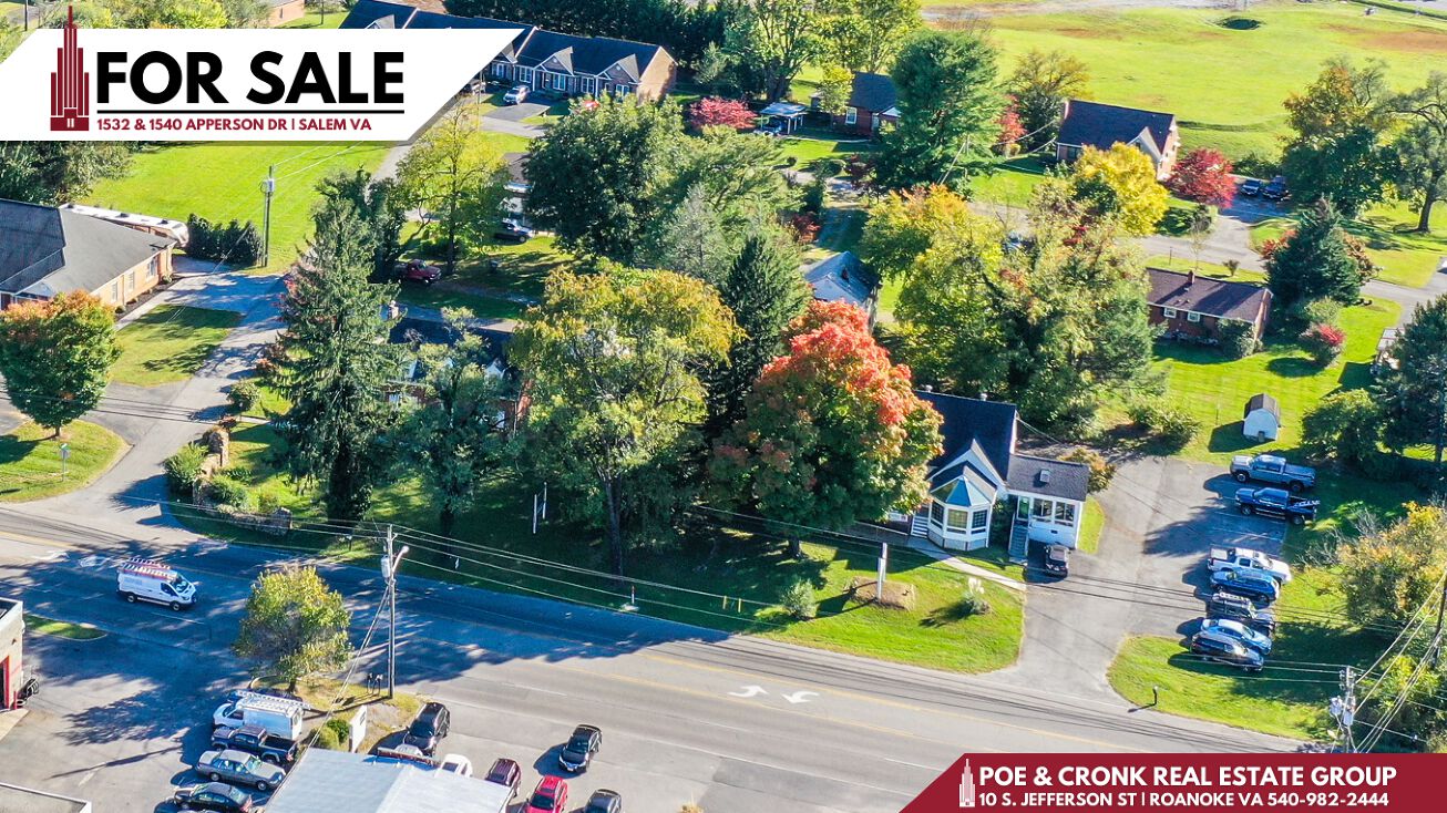 Pictures of Land, Office property located at 1540 Apperson Dr & 1532 Apperson Dr, Salem, VA 24153 for sales - image #1