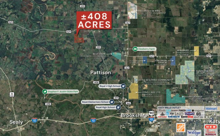 Pictures of Land property located at Crocker Ranch, Whites Chapel Rd, Brookshire, TX 77423 for sales - image #1