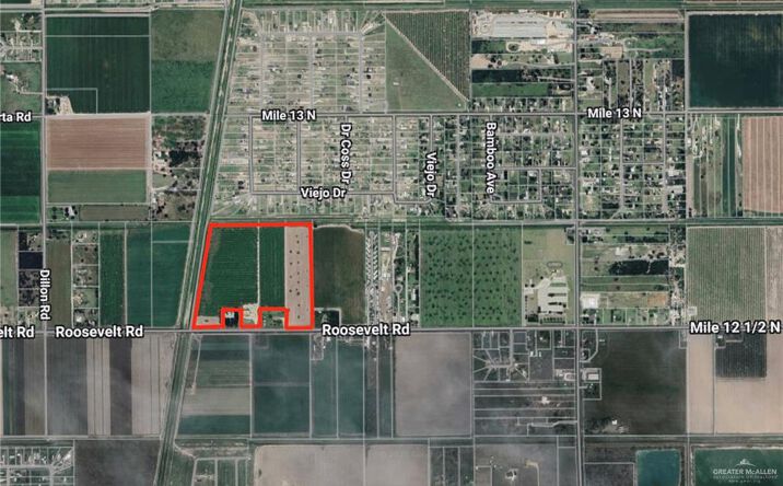 Pictures of Land property located at 0 E Roosevelt Road, Donna, TX 78537 for sales - image #1
