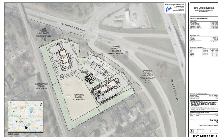 Pictures of Land, Retail property located at 3820 E. Illinois Ave., Dallas, TX 75216 for sales - image #1