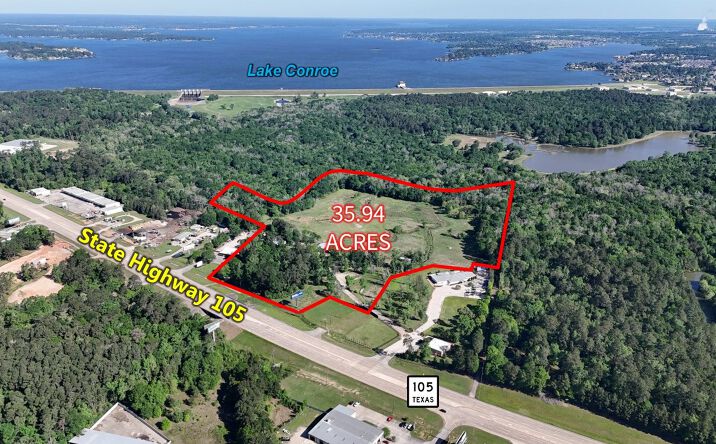 Pictures of Land property located at 12824 Hwy 105 W, Conroe, TX 77304 for sales - image #1