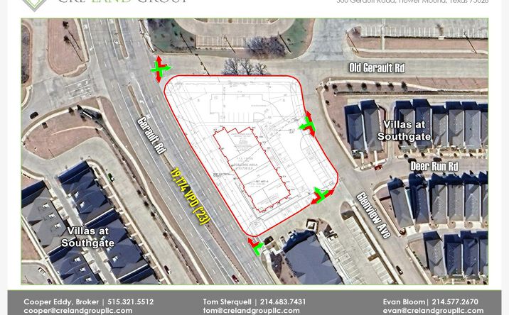 Pictures of Land property located at 300 Gerault Rd, Flower Mound, TX 75028 for sales - image #1