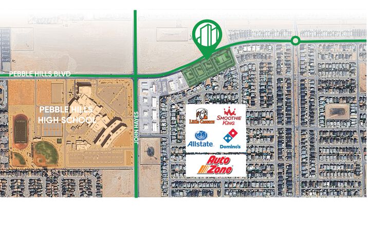 Pictures of Land, Retail property located at 2720 John Hayes St, El Paso, TX 79938 for sales - image #1