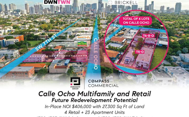 Pictures of Land, Multifamily, Retail property located at 1323 SW 8th St, Miami, FL 33135 for sales - image #1