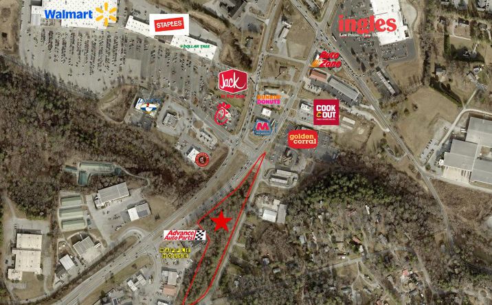 Pictures of Land property located at 999 Hwy 64 East, Hendersonville, NC 28792 for sales - image #1