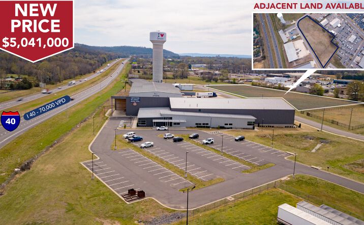 Pictures of Industrial, Office property located at 340 N Shamrock Blvd, Russellville, AR 72802 for sales - image #1