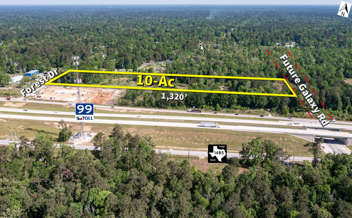 Pictures of Land property located at 671 Forest Dr, New Caney, TX 77357 for sales - image #1