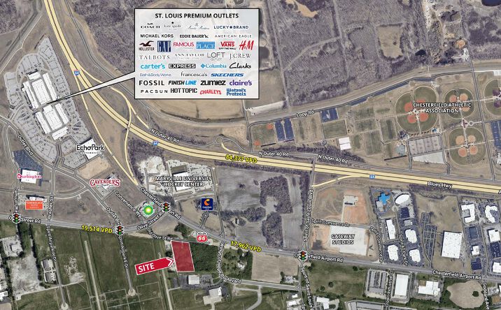 Pictures of Land property located at 18450 Olive Street Rd, Chesterfield, MO 63005 for sales - image #1