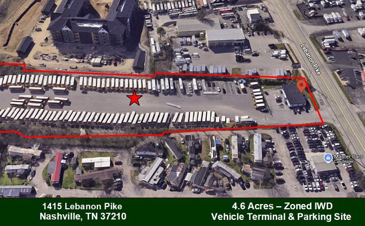 Pictures of Industrial, Land property located at 1415 Lebanon Pike, Nashville, TN 37210 for sales - image #1