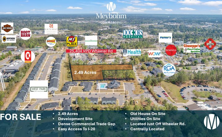 Pictures of Land property located at 1215 Roy St, Augusta, GA 30909 for sales - image #1