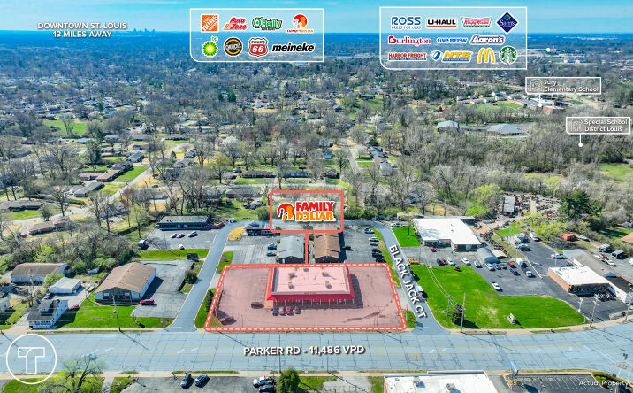 Pictures of Retail property located at 35 Black Jack Court, Florissant, MO 63033 for sales - image #1