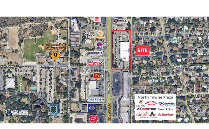 Pictures of Retail, Land property located at 7000 San Pedro Ave, San Antonio, TX 78216 for sales - image #1
