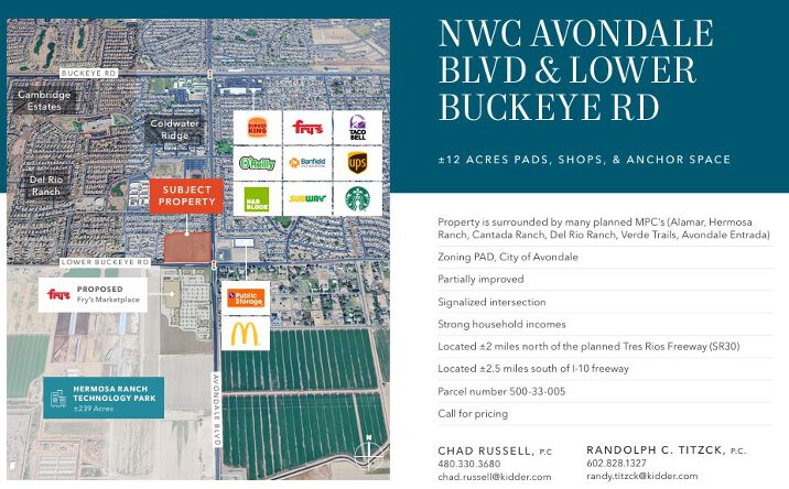 Pictures of Land property located at 2650 S Avondale Blvd, avondale, AZ 85323 for sales - image #1