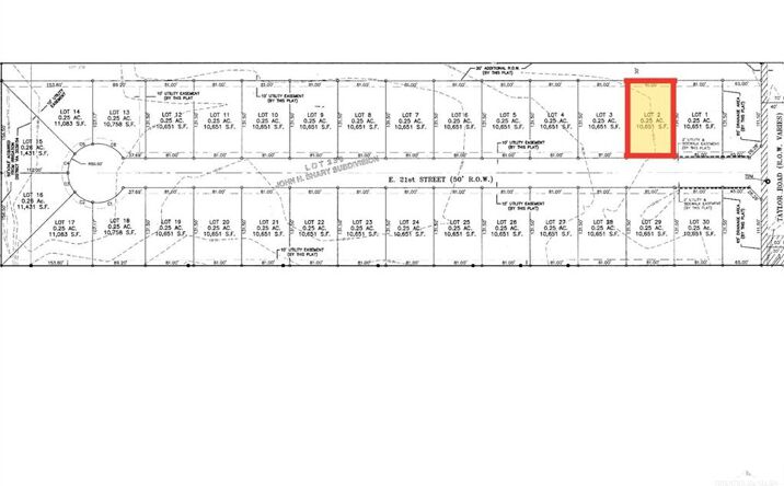 Pictures of Land property located at 2801 E 21st Street, Mission, TX 78572 for sales - image #1