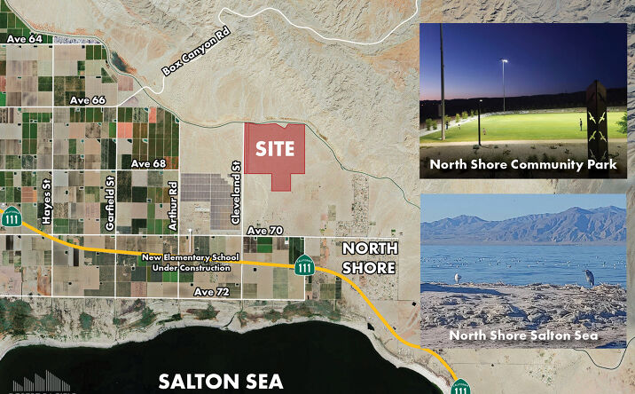 Pictures of Land property located at Cleveland St, North Shore, CA 92254 for sales - image #1