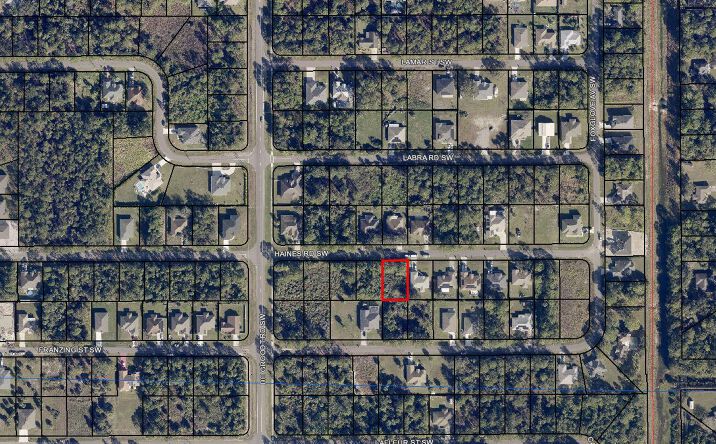 Pictures of Land property located at 164 Haines Road SW, Palm Bay, FL 32908 for sales - image #1