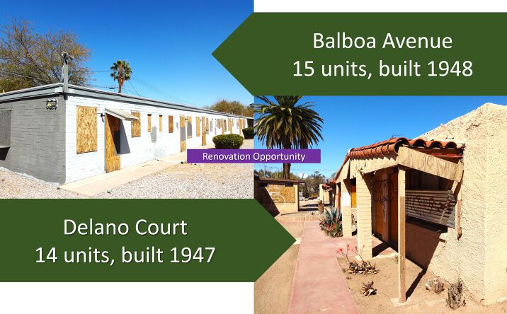 Pictures of Multifamily property located at 2432 N Balboa Ave, Tucson, AZ 85705 for sales - image #1