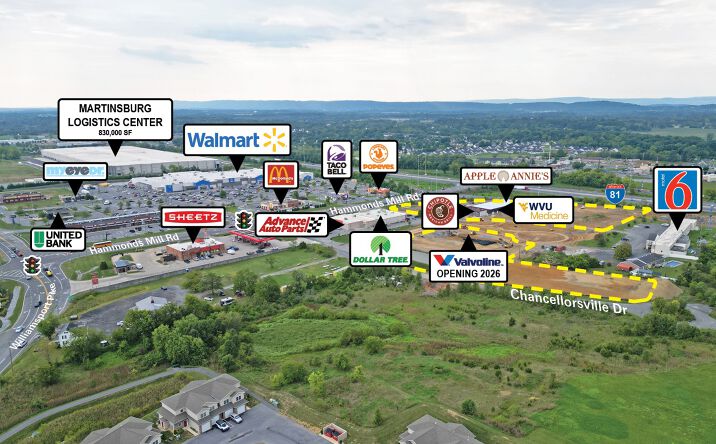 Pictures of Retail, Land property located at Hammonds Mill Road & Alliance Lane, Martinsburg, WV 25404 for sales - image #1
