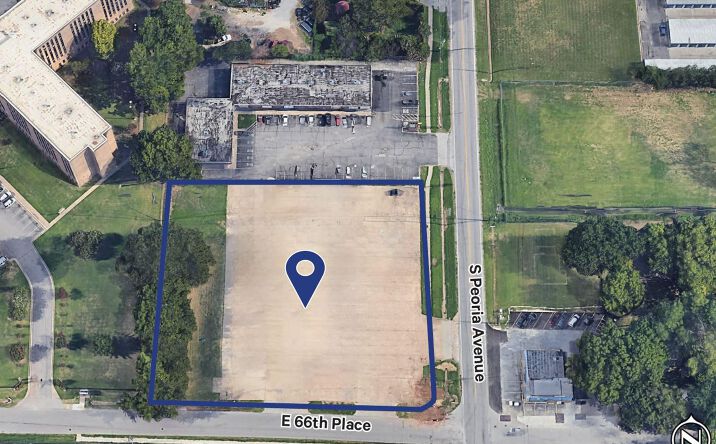 Pictures of Land property located at 6622 S Peoria Ave, Tulsa, OK 74136 for sales - image #1