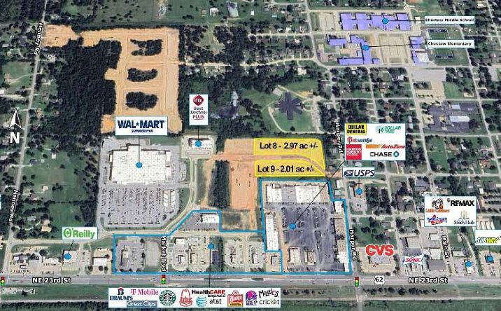 Pictures of Land property located at 2655 Lane Ross Boulevard, Choctaw, OK 73020 for sales - image #1