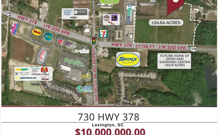 Pictures of Land property located at 730 US-378, Lexington, SC 29072 for sales - image #1