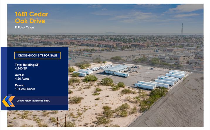 Pictures of Industrial, Land property located at 1481 Cedar Oak Dr, El Paso, TX 79936 for sales - image #1