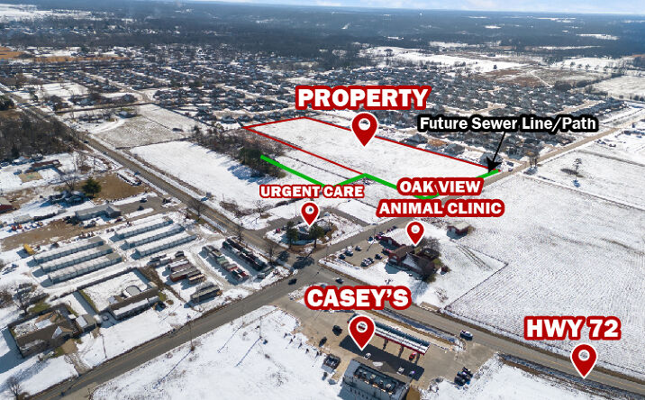 Pictures of Land property located at Slack Strt, Pea Ridge, AR 72751 for sales - image #1