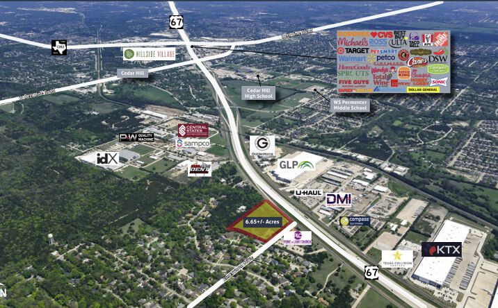Pictures of Land property located at 1051 S J Elmer Weaver Fwy, Cedar Hill, TX 75104 for sales - image #1
