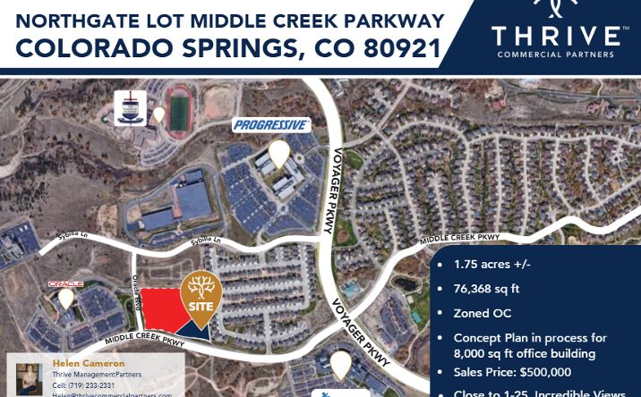 Pictures of Land property located at Northgate Lot Middle Creek Parkway, Colorado Springs, CO 80921 for sales - image #1