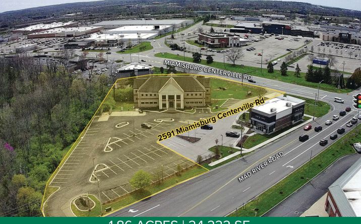 Pictures of Land, Mixed Use, Office, Retail property located at 2591 Miamisburg Centerville Rd, Dayton, OH 45459 for sales - image #1