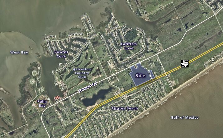 Pictures of Land property located at Stewart Rd, Galveston, TX 77554 for sales - image #1