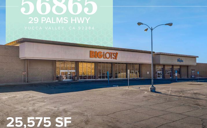Pictures of Retail property located at 56865 29 Palms Hwy, Yucca Valley, CA 92284 for sales - image #1