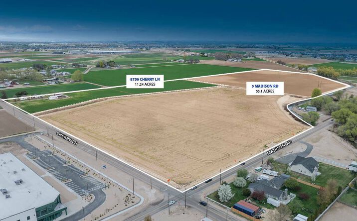 Pictures of Land property located at NW Corner of Cherry Ln & Madison Ave, Nampa, ID 83687 for sales - image #1