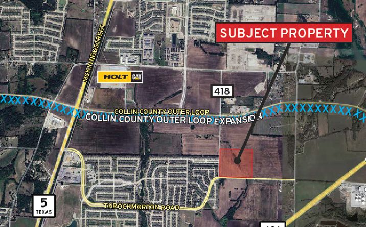 Pictures of Land property located at Throckmorton & CR 418, Melissa, TX 75454 for sales - image #1