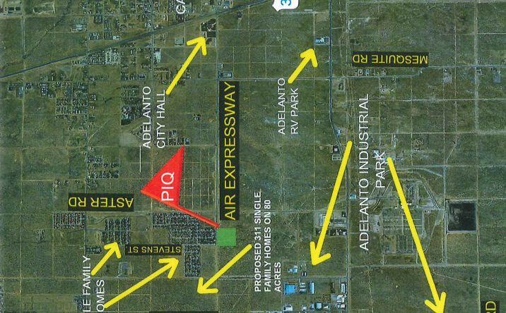 Pictures of Land property located at Raccoon Ave,Air Expy, Adelanto, CA 92301 for sales - image #1