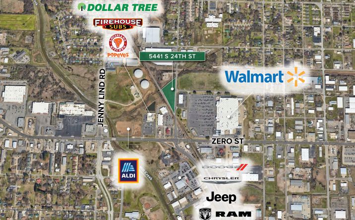 Pictures of Land property located at 5441 S 24th St, Fort Smith, AR 72901 for sales - image #1