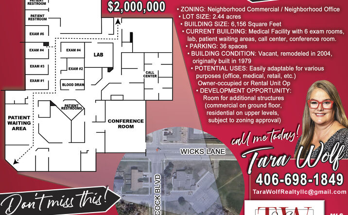 Pictures of Mixed Use, Office, Special Purpose property located at 100 Wicks Ln, Billings, MT 59105 for sales - image #1