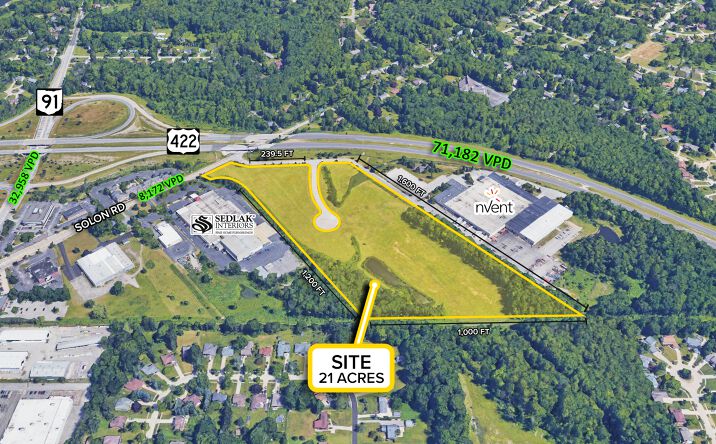 Pictures of Land property located at Franklin Park Blvd, Solon, OH 44139 for sales - image #1
