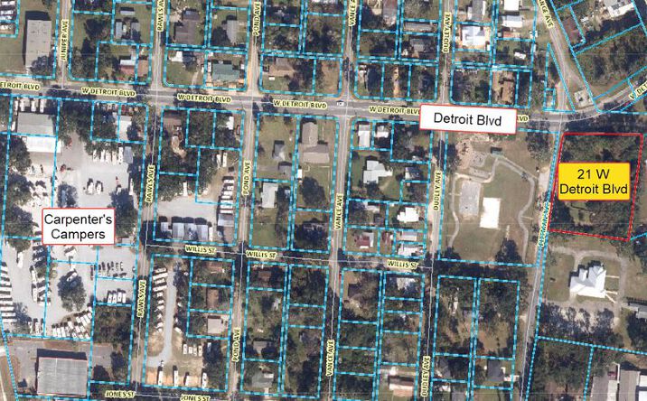 Pictures of Land property located at 21 W Detroit Blvd, Pensacola, FL 32534 for sales - image #1