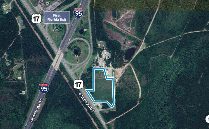 Pictures of Land property located at 852300 US-17, Yulee, FL 32097 for sales - image #1