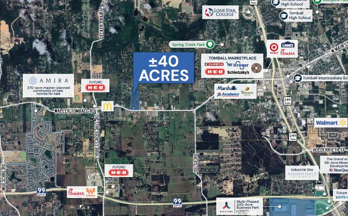 Pictures of Land property located at 17050 Farm to Market 2920, Tomball, TX 77377 for sales - image #1