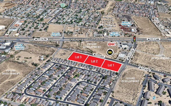 Pictures of Land property located at 86th St. & Bridge Blvd. SW, Albuquerque, NM 87121 for sales - image #1