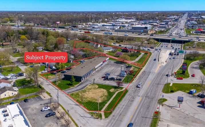 Pictures of Retail property located at 7352 Pendleton Pike, Indianapolis, IN 46226 for sales - image #1