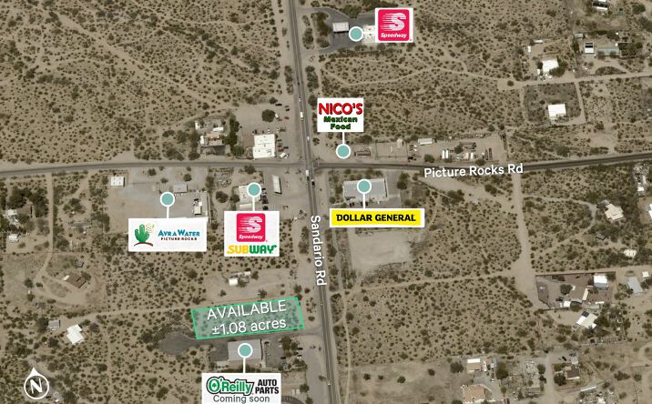Pictures of Land property located at 6681 N Sandario Rd, Tucson, AZ 85743 for sales - image #1