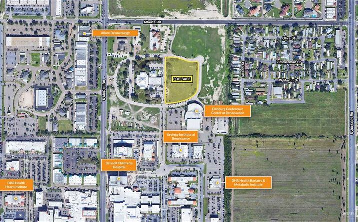 Pictures of Land property located at 134 Paseo Del Prado Street, Edinburg, TX 78539 for sales - image #1