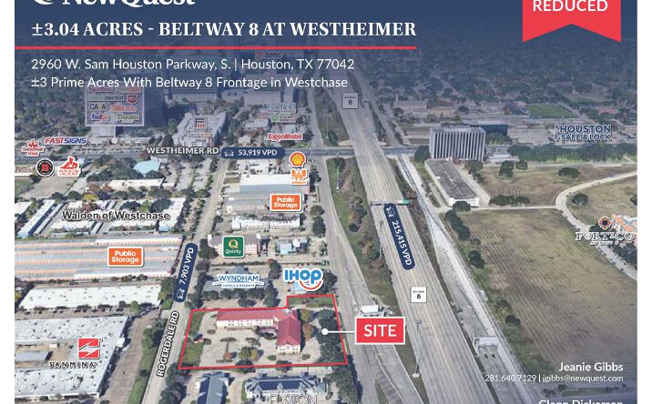 Pictures of Hospitality, Land, Mixed Use, Office, Retail property located at 2960 W Sam Houston Pkwy S, Houston, TX 77042 for sales - image #1