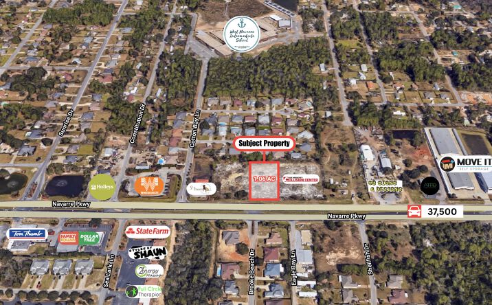 Pictures of Land property located at 6978 Navarre Pkwy, Navarre, FL 32566 for sales - image #1