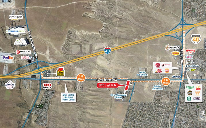 Pictures of Land property located at 114th St SW & Central Ave NW, Albuquerque, NM 87121 for sales - image #1