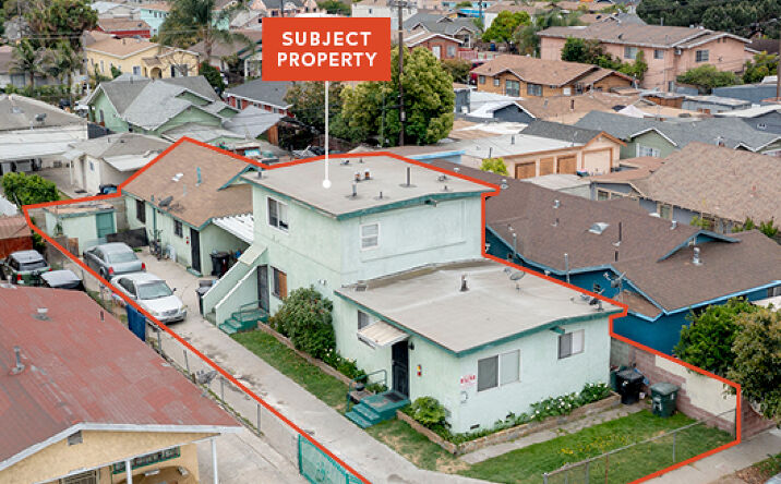 Pictures of Multifamily property located at 1166 E 64th St, Los Angeles, CA 90001 for sales - image #1